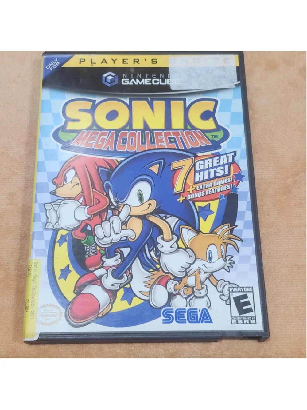 Sonic Mega Collection Nintendo GameCube Complete CIB Player's Choice